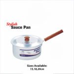 Stylish Sauce Pan With Lid  15/18/20cm