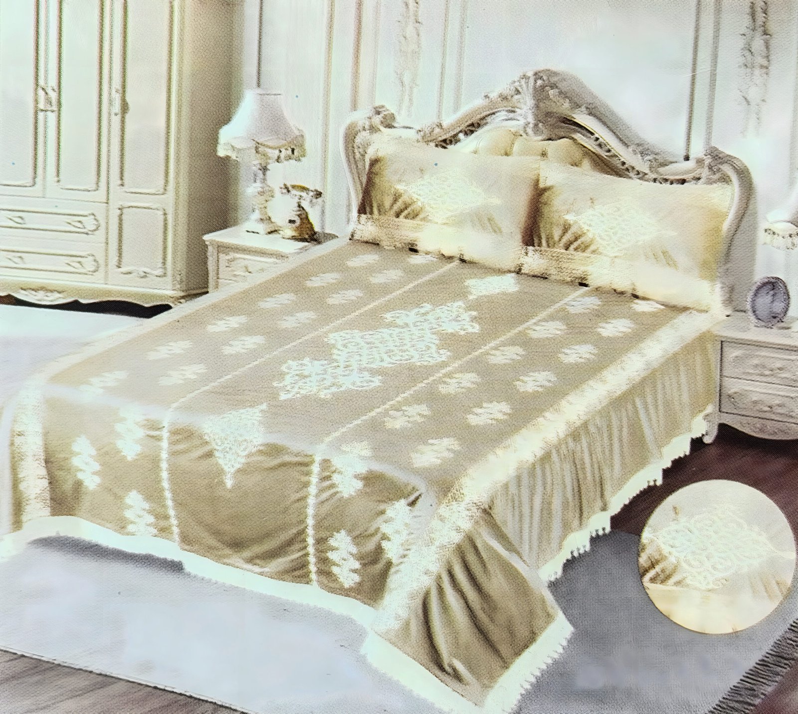 36655E2B-98EB-4C2A-BCC8-E25415EEC4B9 3 PCS Fancy Bedsheet - Image 1
